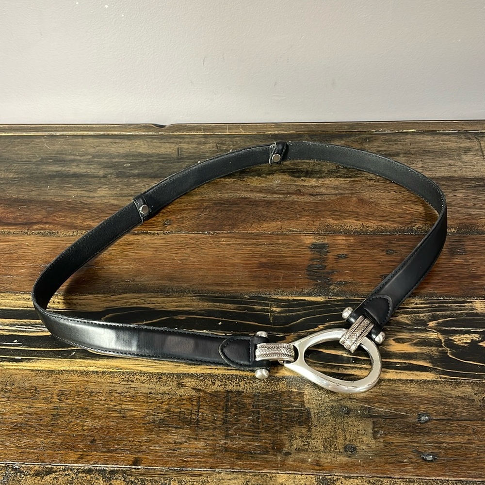 Adjustable black belt - fully adjustable from 22” and extending to 40” XL cute